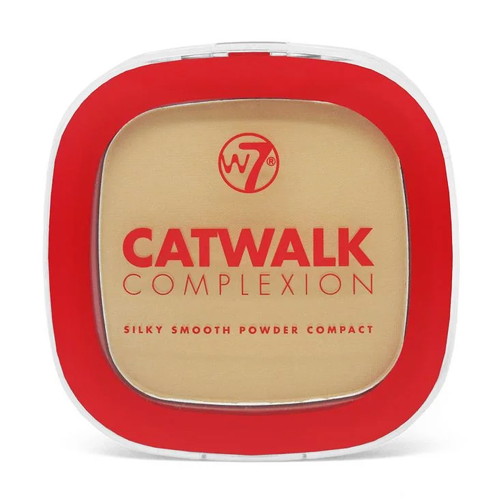 

Уцінка! Компактна пудра для обличчя W7 Catwalk Complexion Silky Smooth Powder Compact Beige, 7 г