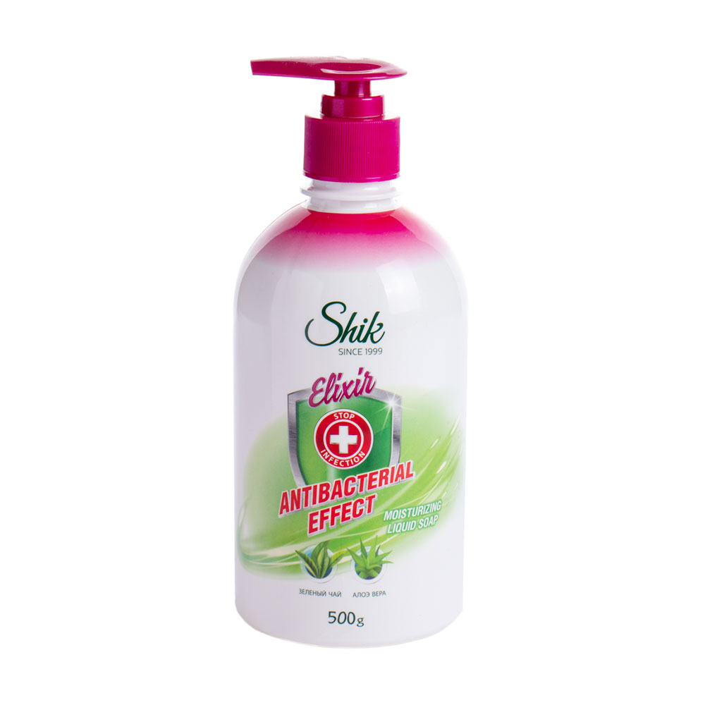 

Уцінка! Мило рідке Shik Elixir Antibacterial Effect Moisturizing Liquid Soap Зволоження, 500 г