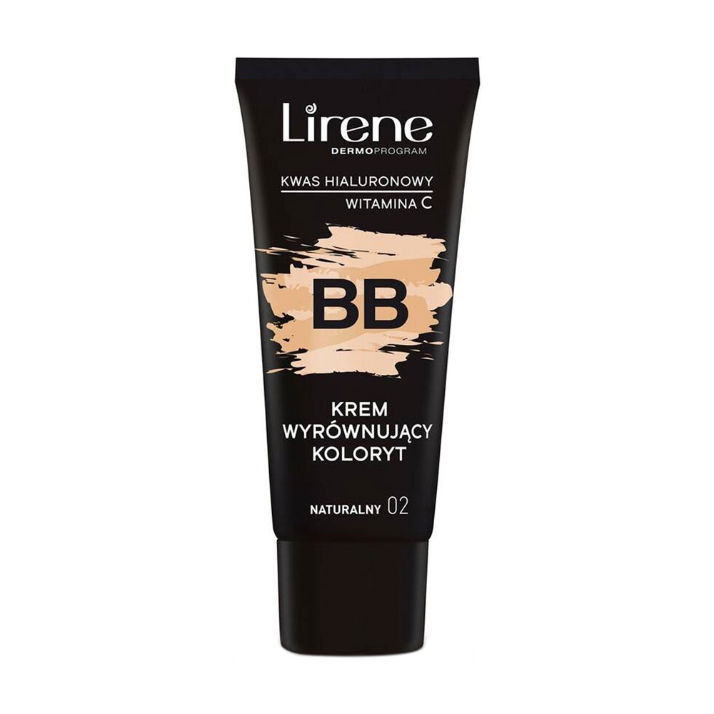 

Уцінка! Вирівнювальний ВВ-крем для обличчя Lirene Hyaluronic Acid Vitamin C, 02 Natural, 30 мл