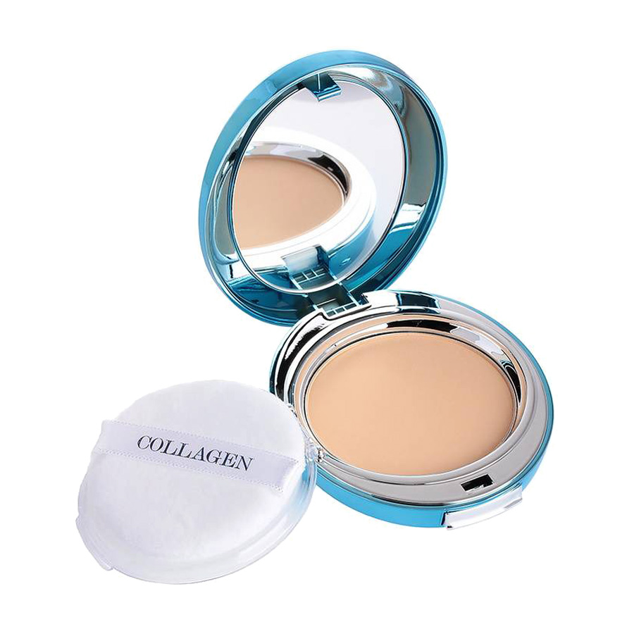 

Уцінка! Зволожувальна колагенова пудра для обличчя Enough Collagen Hydro Moisture Two Way Cake SPF 25 PA++ тон 23, зі змінним блоком, 26 г