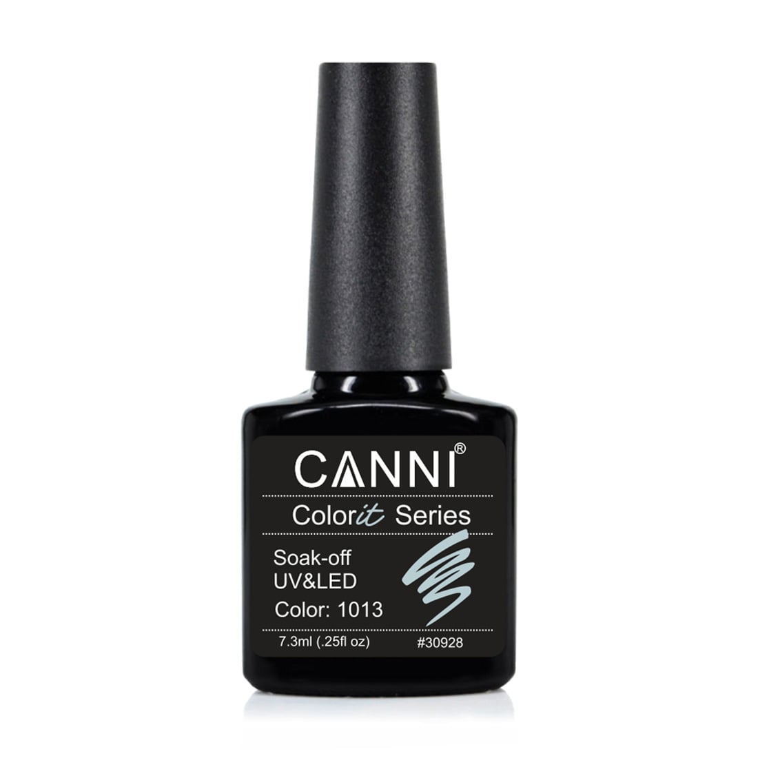 

Уцінка! Гель-лак для нігтів Canni Gel Color System Soak-off UV&LED Gel Polish 1013 Сіро-блакитний, 7.3 мл