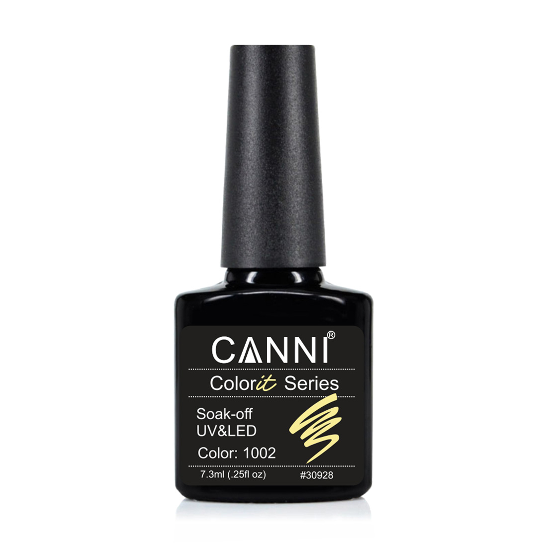 

Уцінка! Гель-лак для нігтів Canni Gel Color System Soak-off UV&LED Gel Polish 1002 Канарковий, 7.3 мл