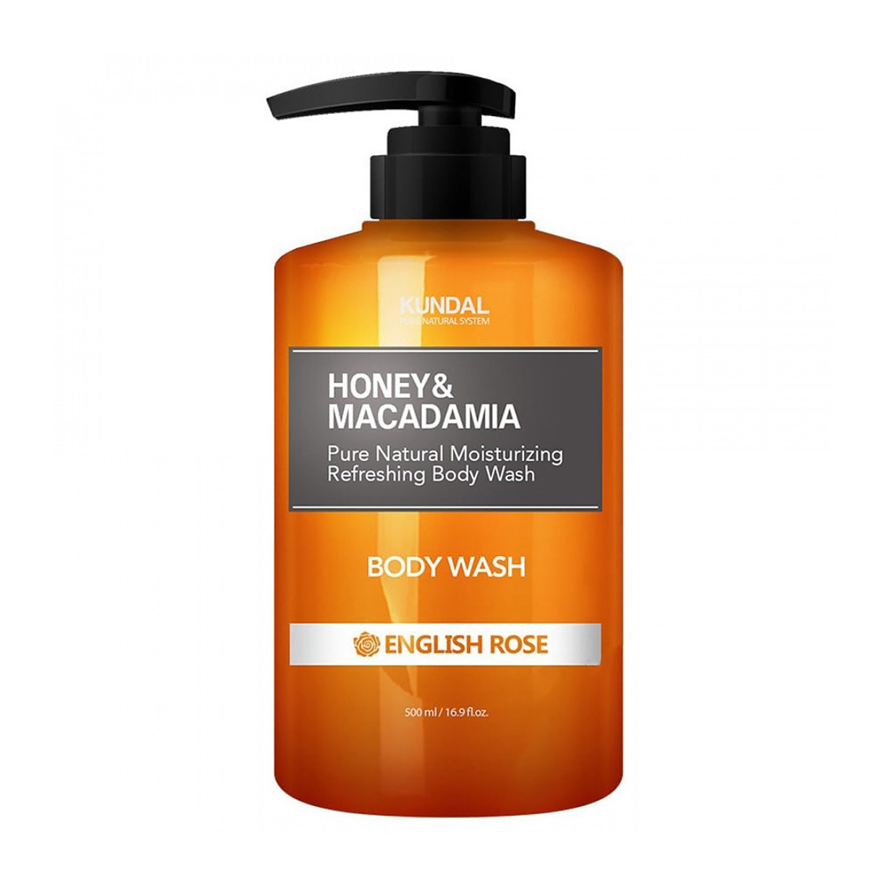 

Гель для душу Kundal Honey & Macadamia Body Wash English Rose Англійська троянда, 500 мл