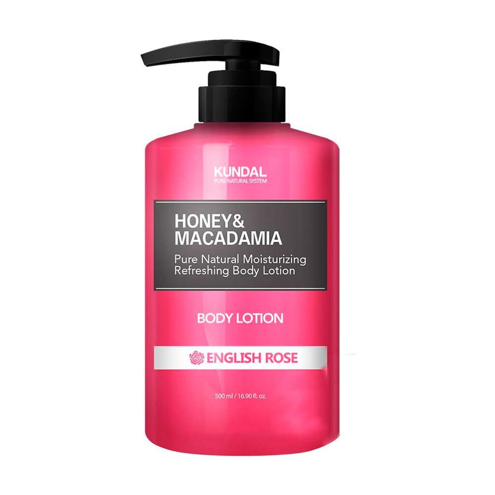 

Лосьйон для тіла Kundal Honey & Macadamia Body Lotion English Rose Англійська троянда, 500 мл