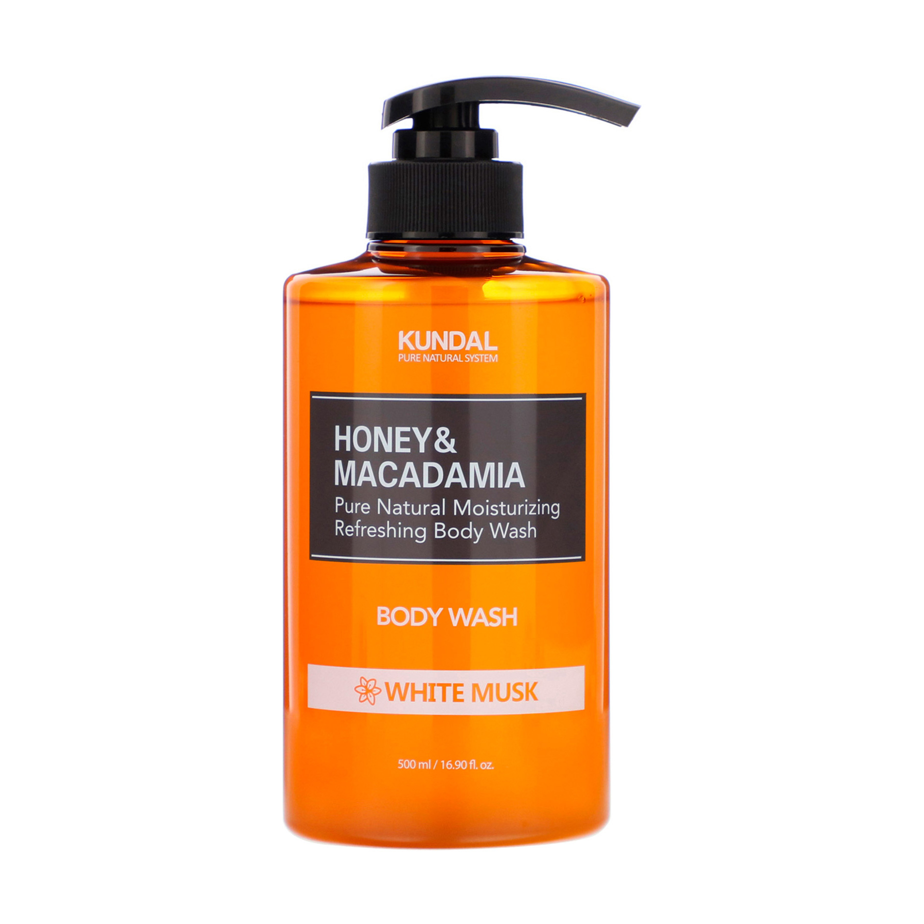 

Гель для душу Kundal Honey & Macadamia Body Wash White Musk Білий мускус, 500 мл