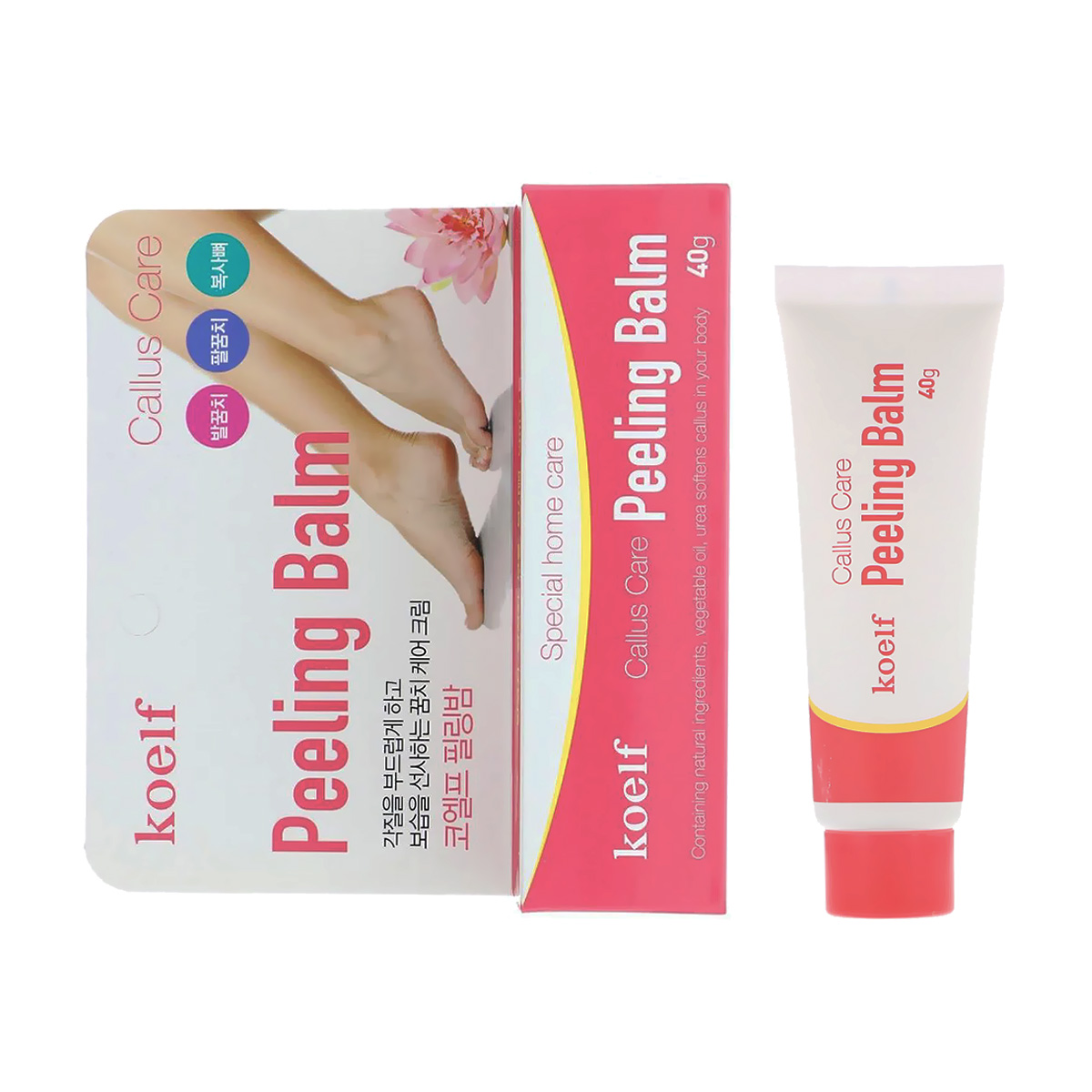 

Уцінка! Пілінг-бальзам для грубої шкіри ніг, рук, ліктів Petitfee & Koelf Peeling Balm, 40 г