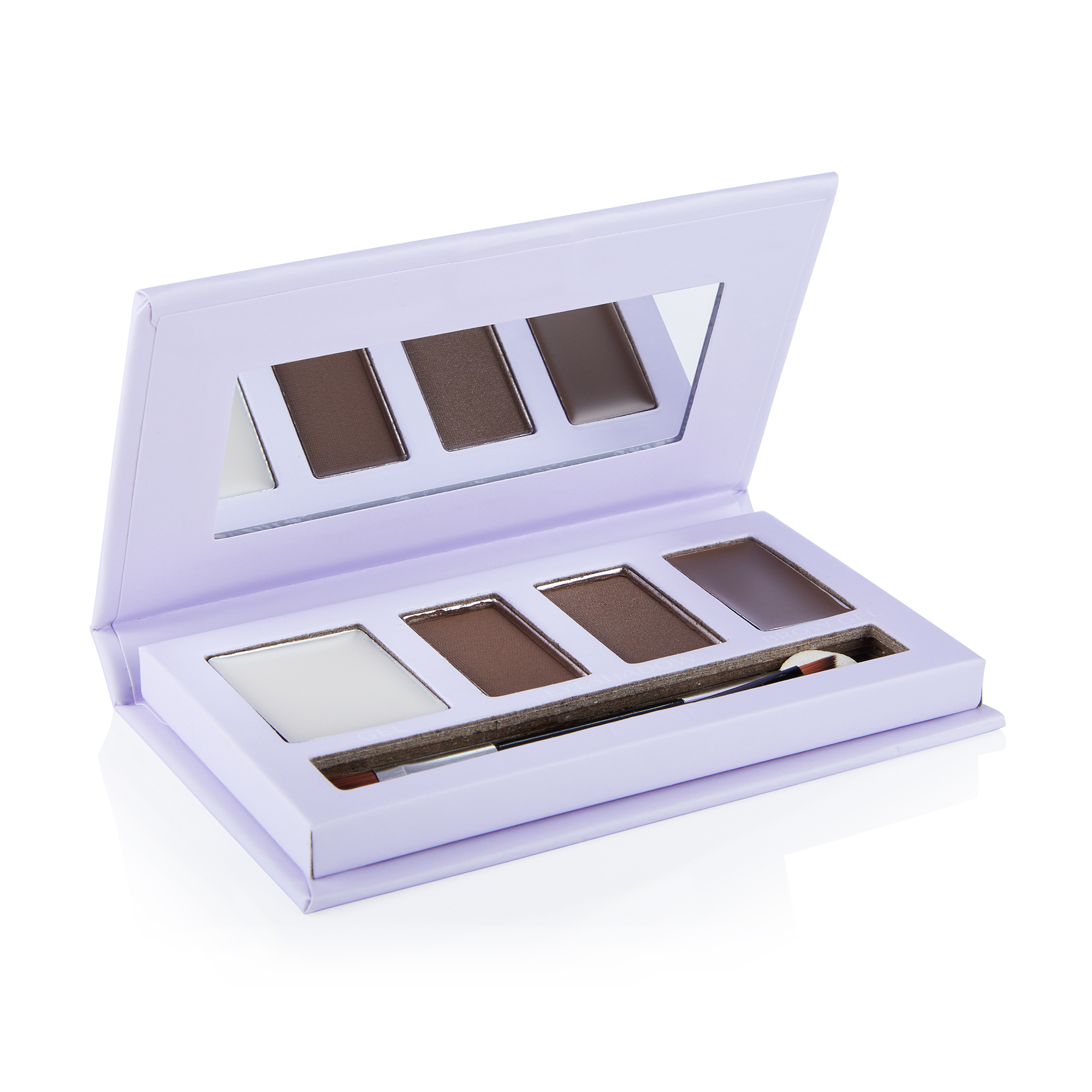 

Набір для брів GlamBee Cool Brows Palette (тіні, віск) 01, 0.7 г