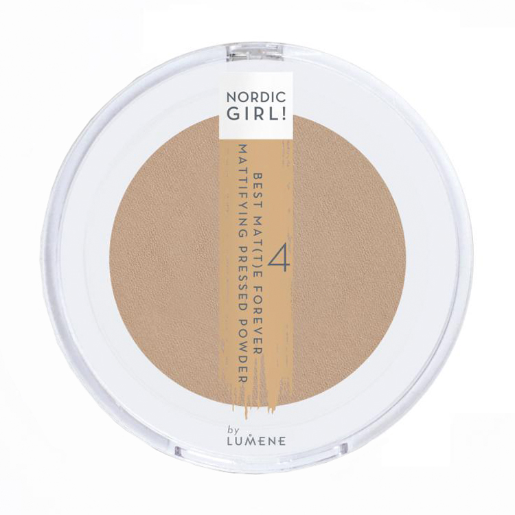 

Подарунок! Пудра Lumene Nordic girl best mat (t)e forever компактна матуюча (4)