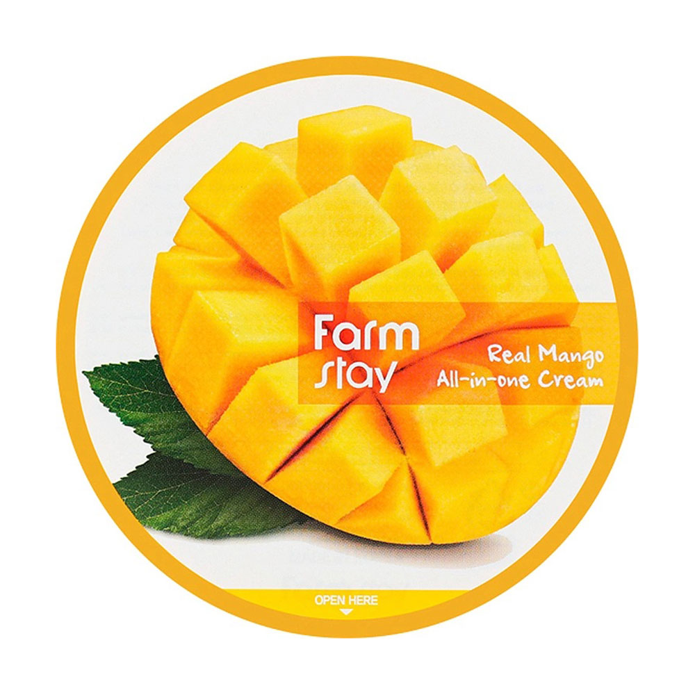 

Універсальний крем для обличчя і тіла FarmStay Real Mango All-In-One Cream з екстрактом манго, 300 мл