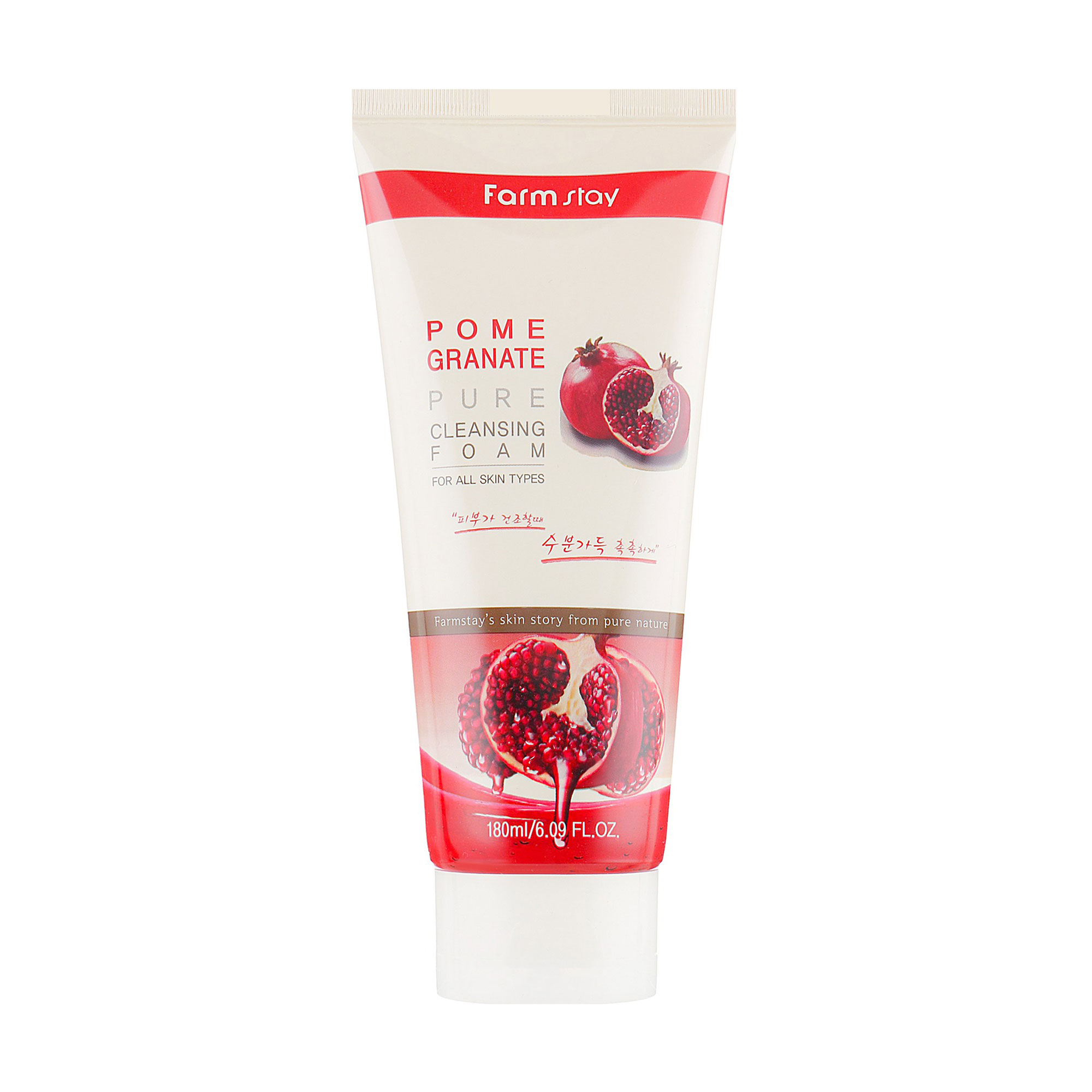 

Уцінка! Пінка для вмивання FarmStay Pomegranate Pure Cleansing Foam з екстрактом гранату, 180 мл