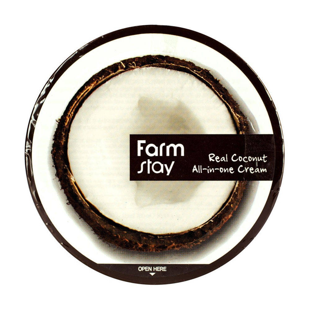 

Уцінка! Крем для обличчя та тіла FarmStay Real Coconut All-In-One Cream з кокосом, 300 мл