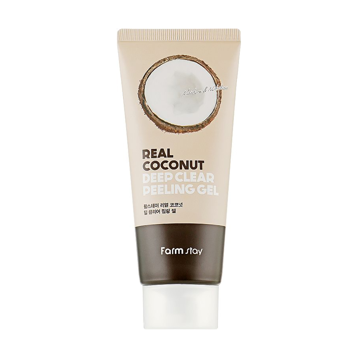 

Уцінка! Пілінг-гель для обличчя FarmStay Real Coconut Deep Clear Peeling Gel з екстрактом кокосу, 100 мл