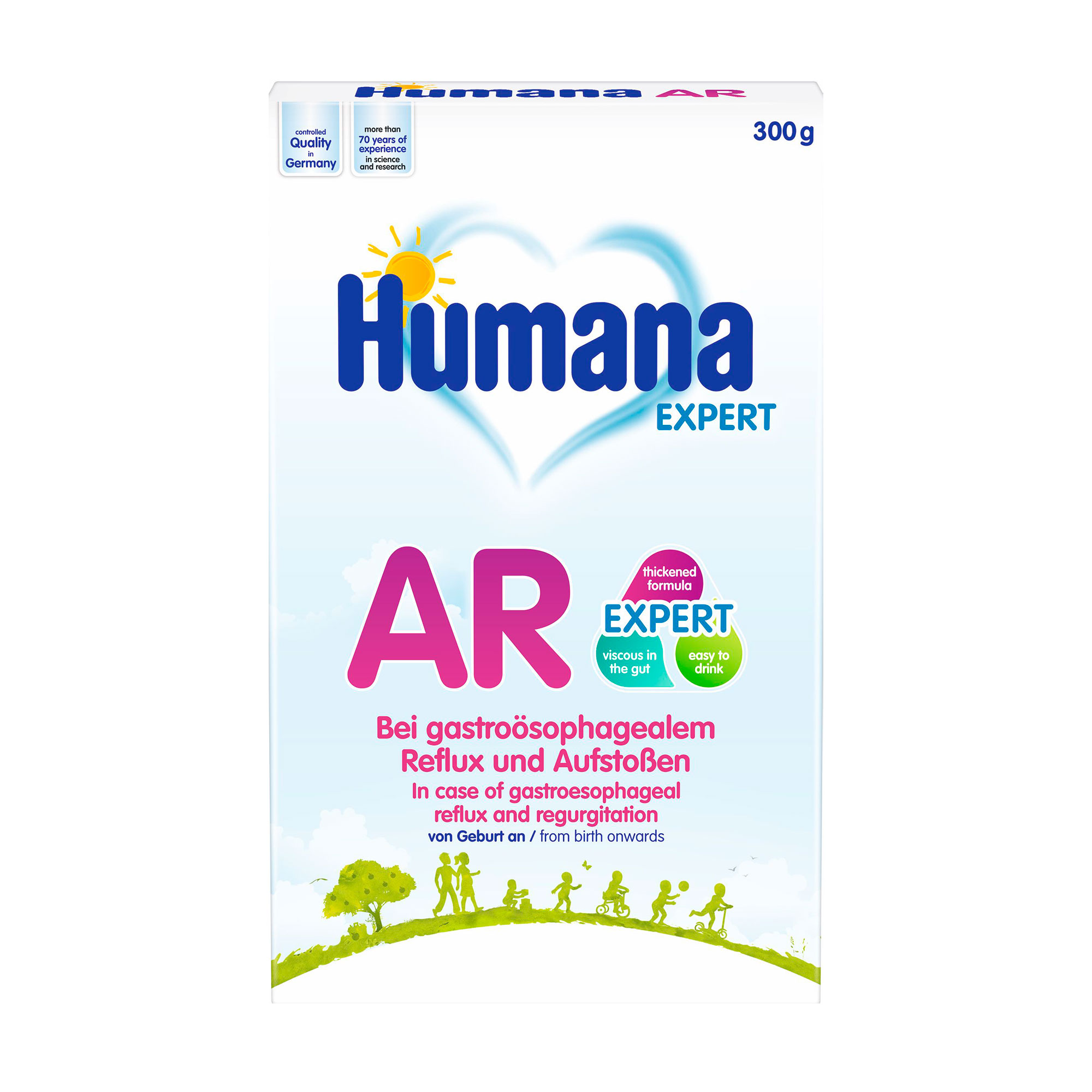 

Уцінка! Суха молочна суміш Humana AR, 300 г