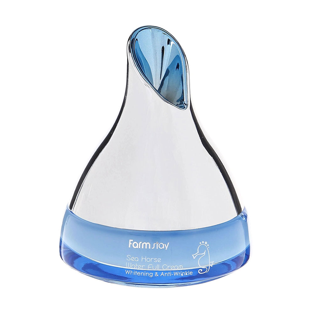 

Уцінка! Зволожувальний крем для обличчя FarmStay Sea Horse Water Full Cream з екстрактом морського коника, 50 мл