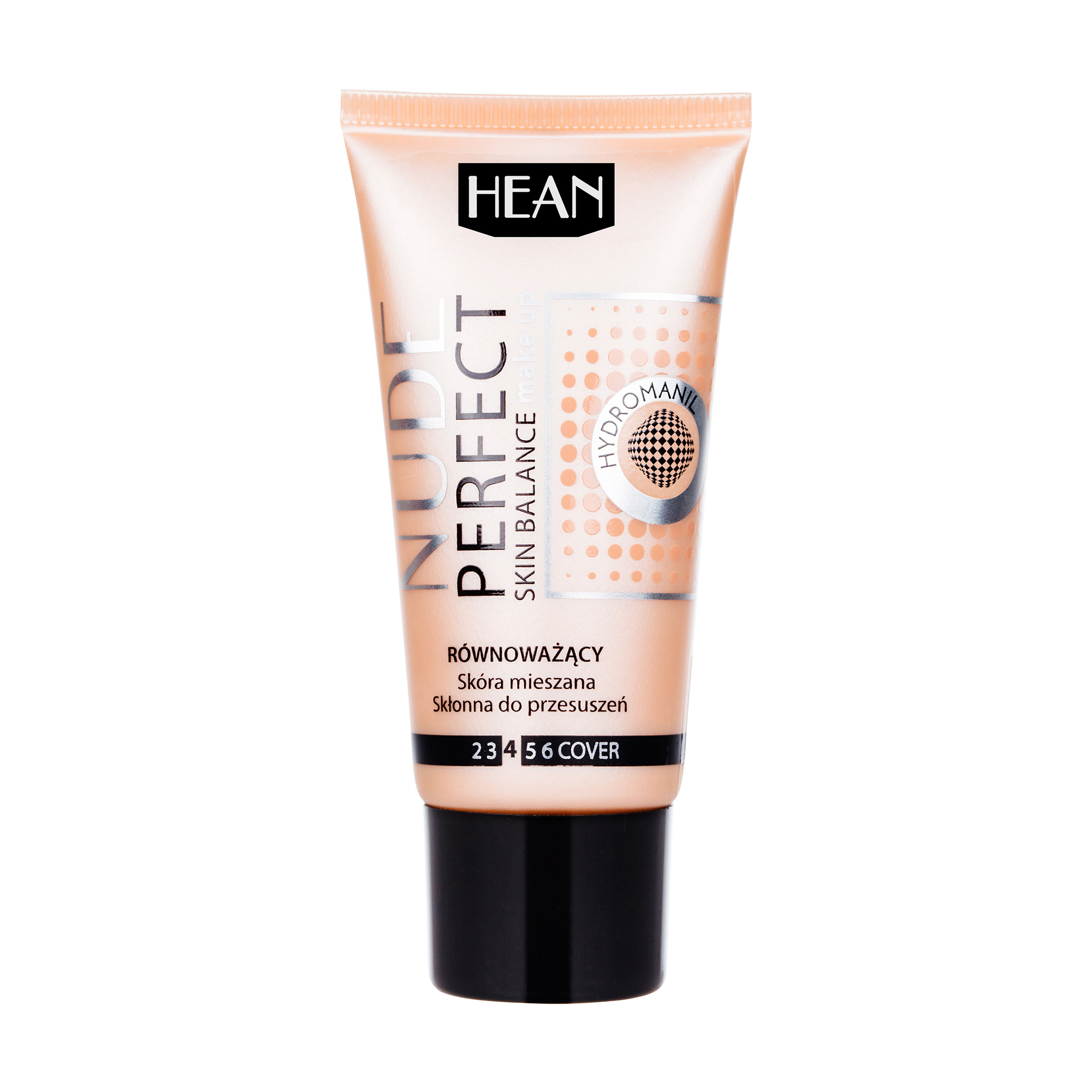 

Тональна основа для обличчя Hean Nude Perfect Skin Balance 604 Beige, 30 мл