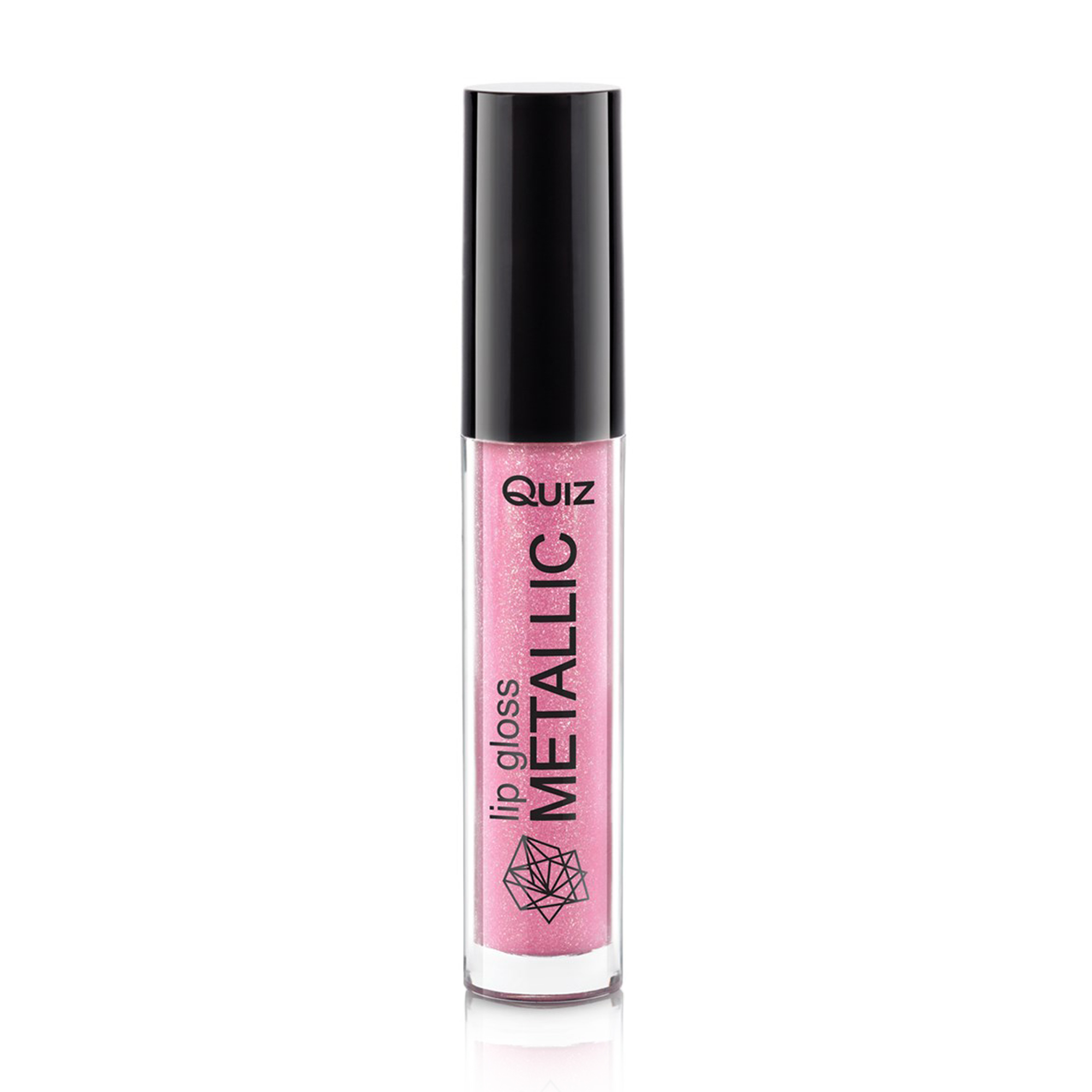 

Рідка помада для губ з шимером Quiz Cosmetics Mettalic Lip Gloss тон 70, 2.5 мл