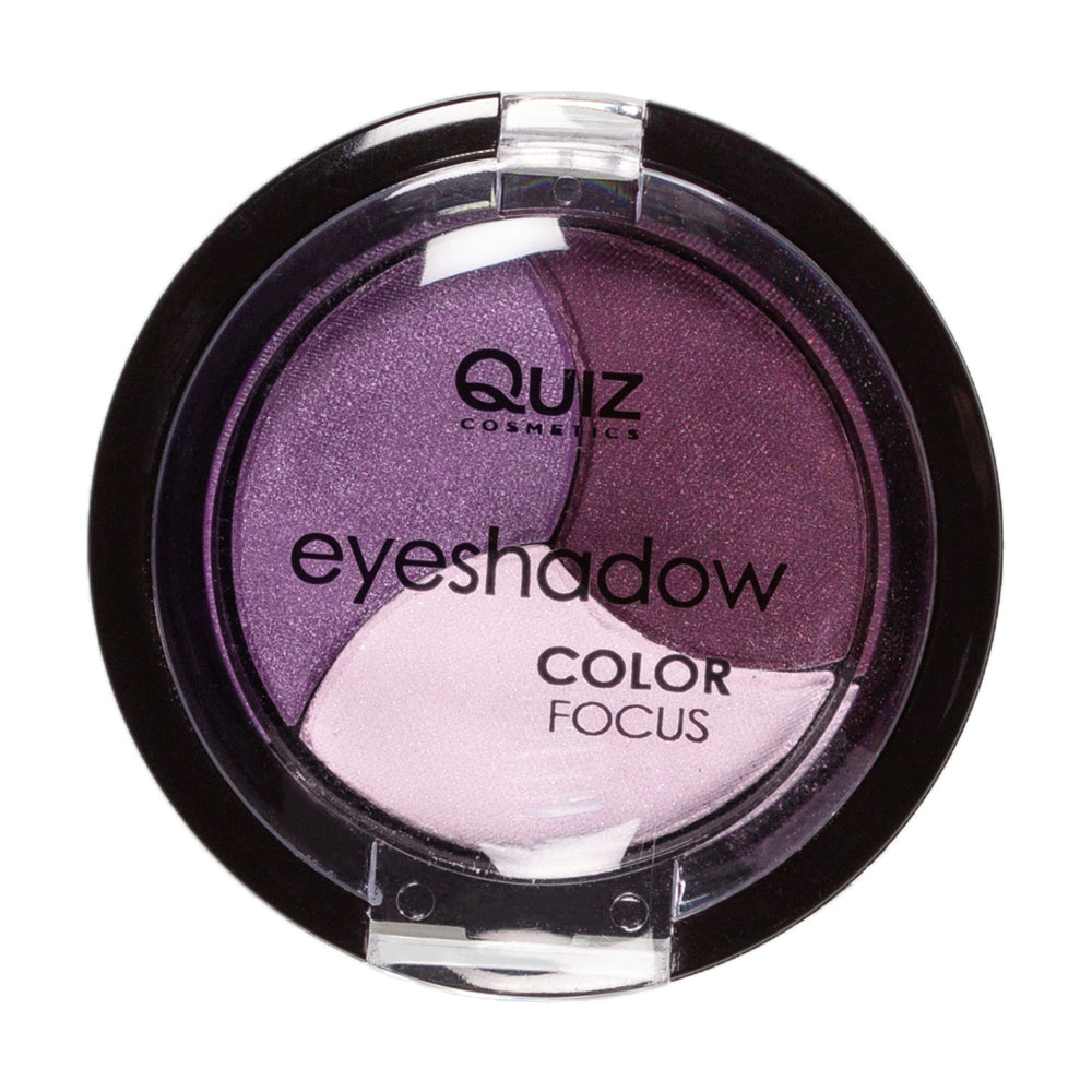 

Тіні для повік Quiz Cosmetics Color Focus Eyeshadow 3-колірні, тон 367, 4 г