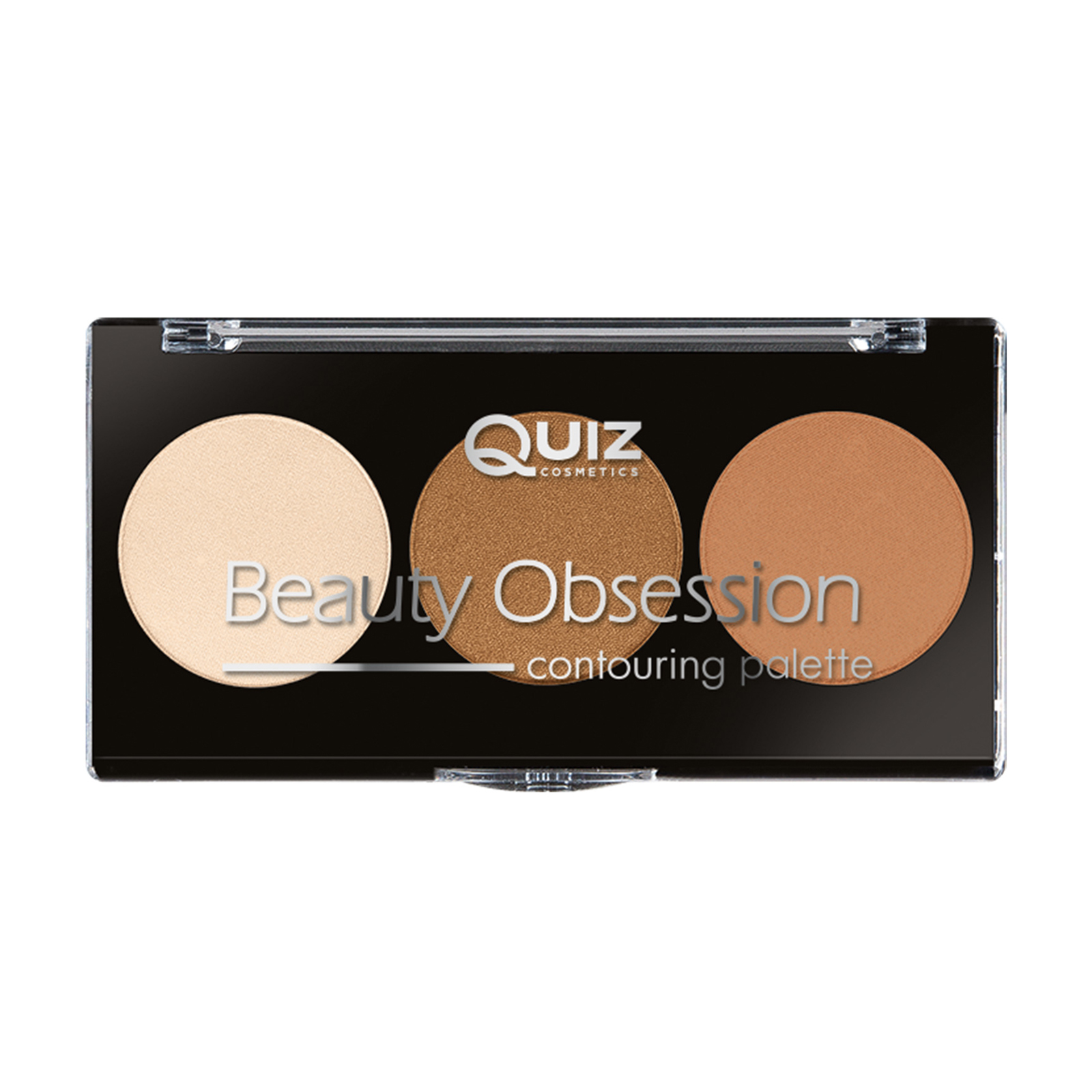 

Палетка для контурингу обличчя Quiz Cosmetics Beauty Obsession Contouring Palette, 10 г