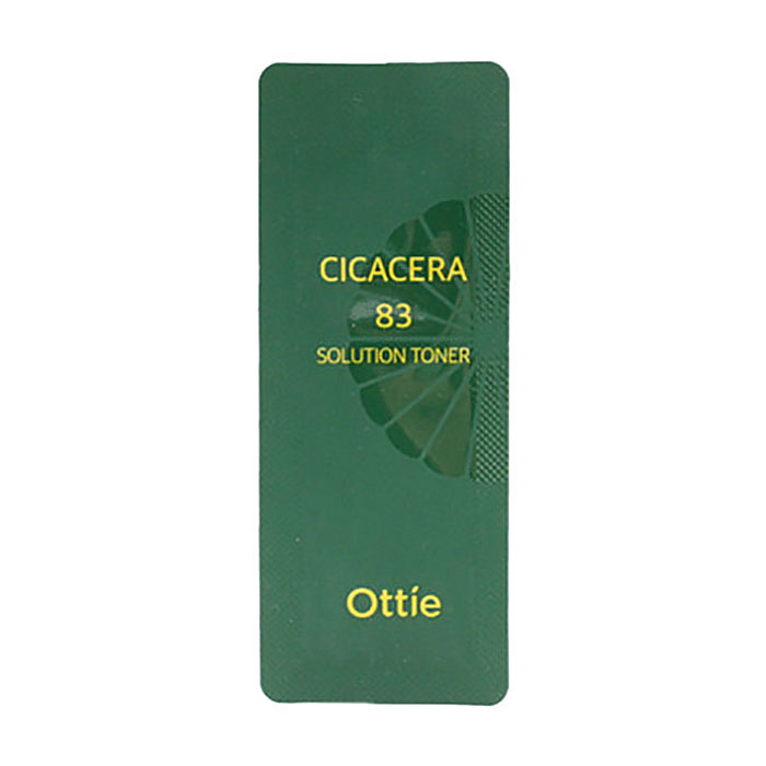 

Подарунок! Заспокійливий зволожувальний тонер для обличчя Ottie Cicacera 83 Solution Toner для звуження пор, 1 мл (сашет)