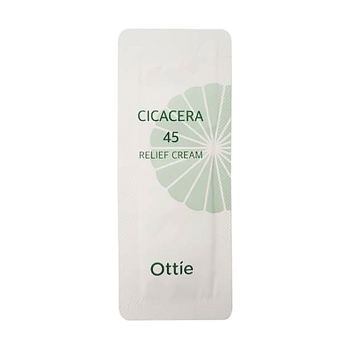 

Подарунок! Захисний крем для обличчя Ottie Cicacera 45 Relief Cream, 1 мл (сашет)