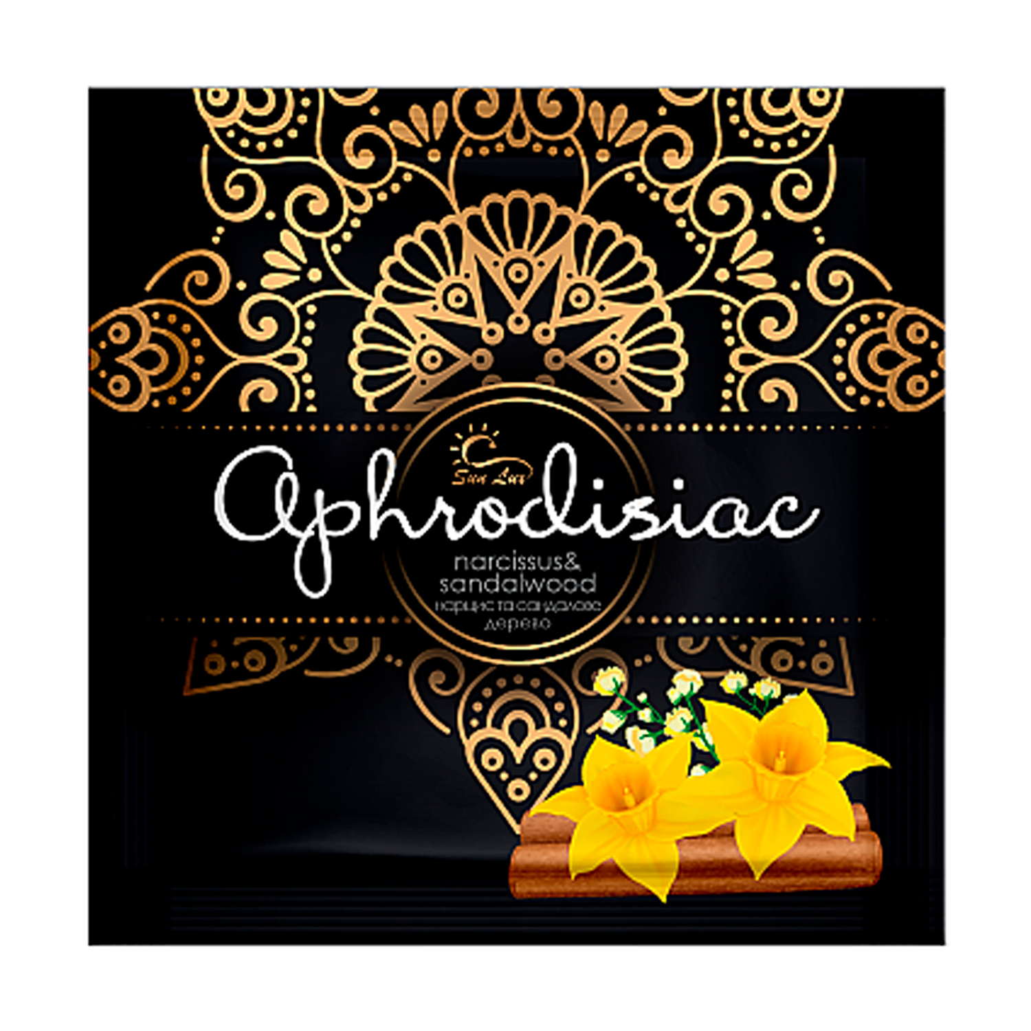 

Ароматичне саше Sun Lux Aphrodisiac Нарцис та сандалове дерево, 6 г