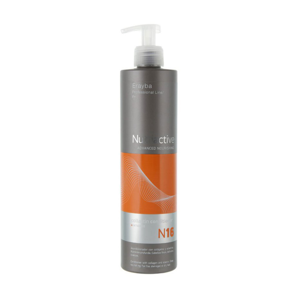 

Інтенсивний живильний кондиціонер Erayba Nutriactive Collastin Intense Advansed Nourishing Conditioner N16 для пошкодженого та сухого волосся, 500 мл