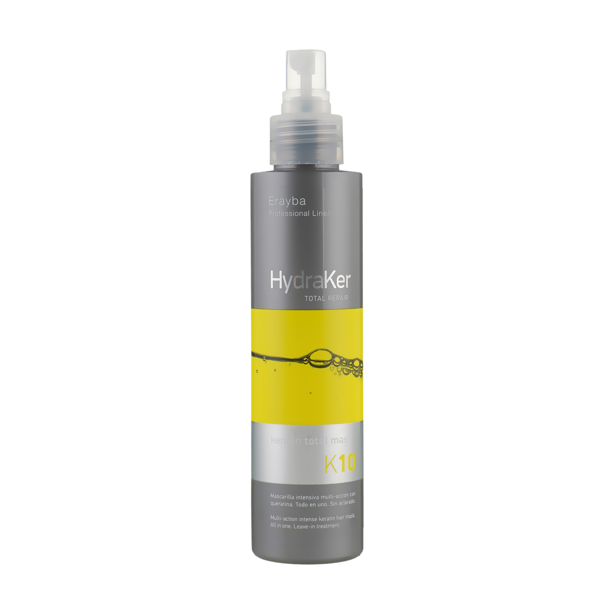 

Маска для волосся Erayba HydraKer K10 Keratin Total Mask кератин + арганова олія 10 в 1, 150 мл