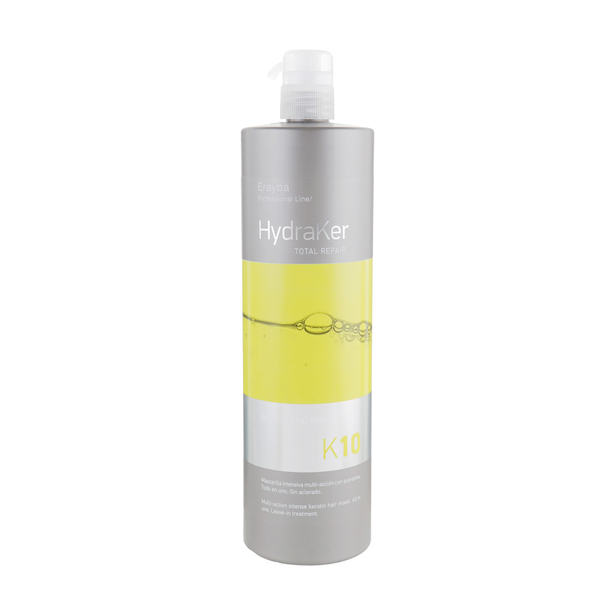 

Маска для волосся Erayba HydraKer K10 Keratin Total Mask кератин + арганова олія 10 в 1, 1 л