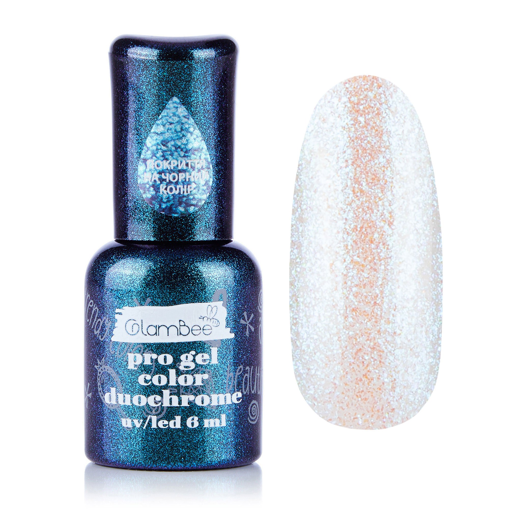 

Гель-лак для нігтів GlamBee ProGel Duochrome 62, 6 мл