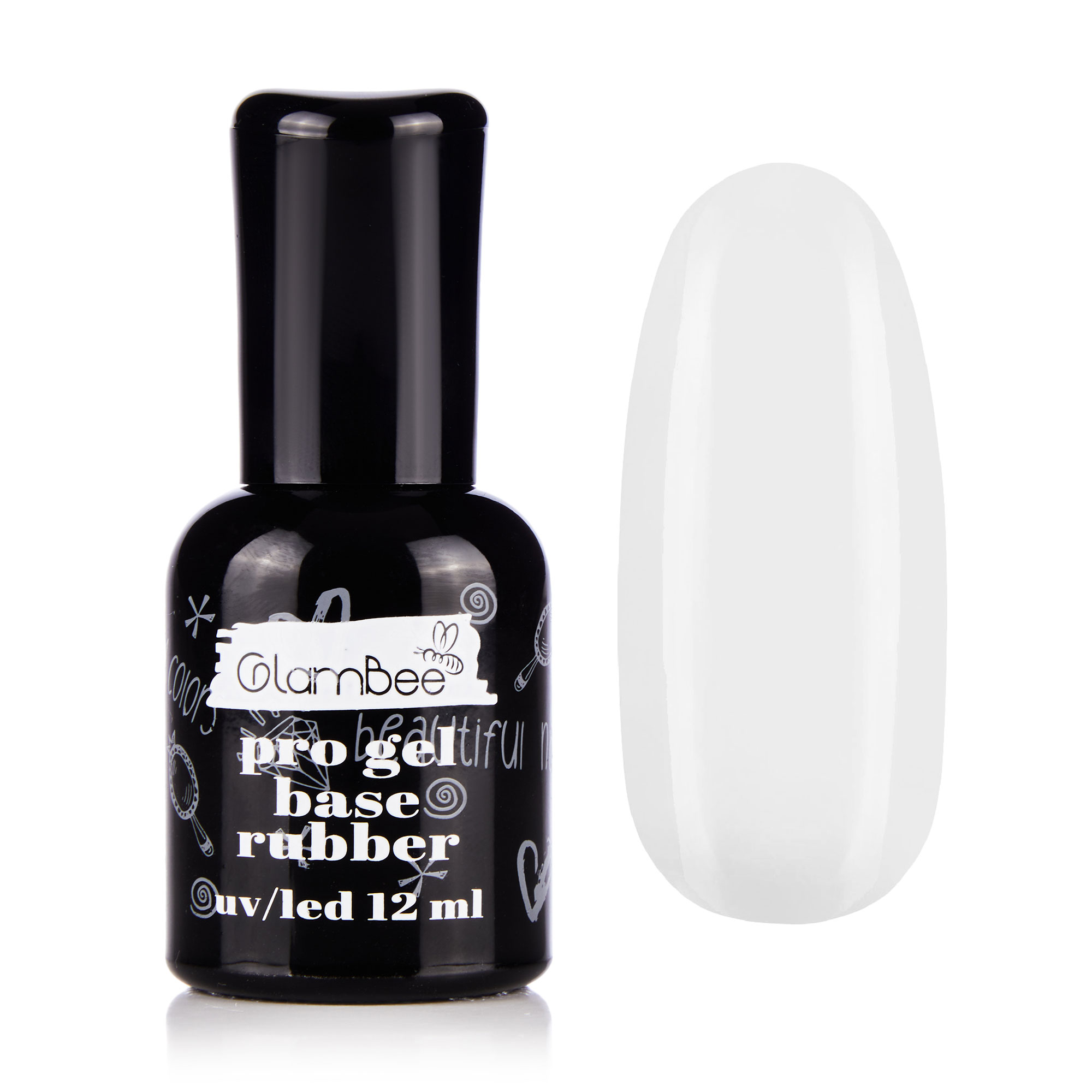 

Базове покриття для гель-лаку GlamBee ProGel Base Rubber, 12 мл