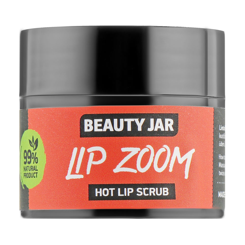 

Уцінка! Цукровий скраб для губ Beauty Jar Lip Zoom Hot Lip Scrub, 15 мл
