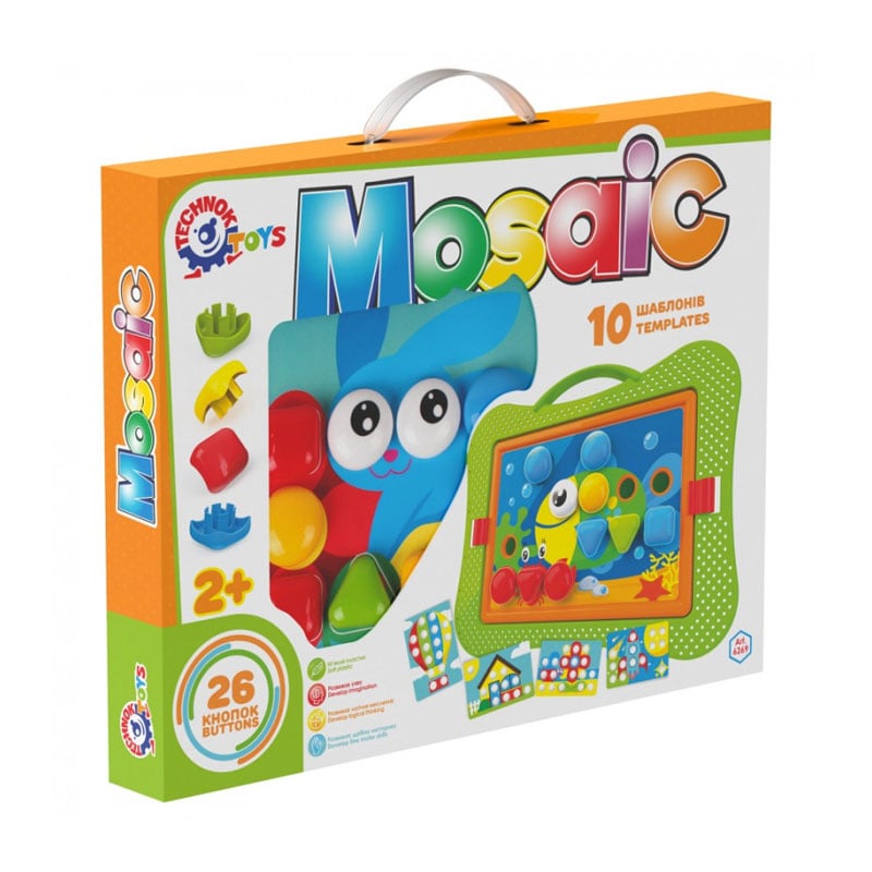 

Мозаїка Technok, 36 предметів, від 2 років (6269)