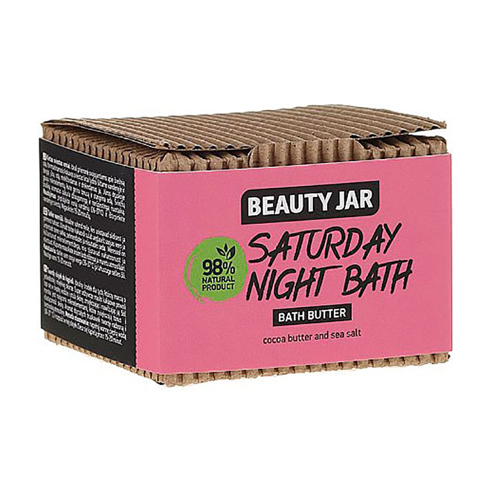 

Уцінка! Тверде масло для ванни Beauty Jar Saturday Night Bath Bath Butter, 100 г