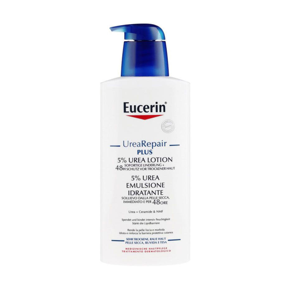 

Уцінка! Зволожувальний лосьйон для сухої шкіри тіла Eucerin 5% Urea Repair Plus, 250 мл