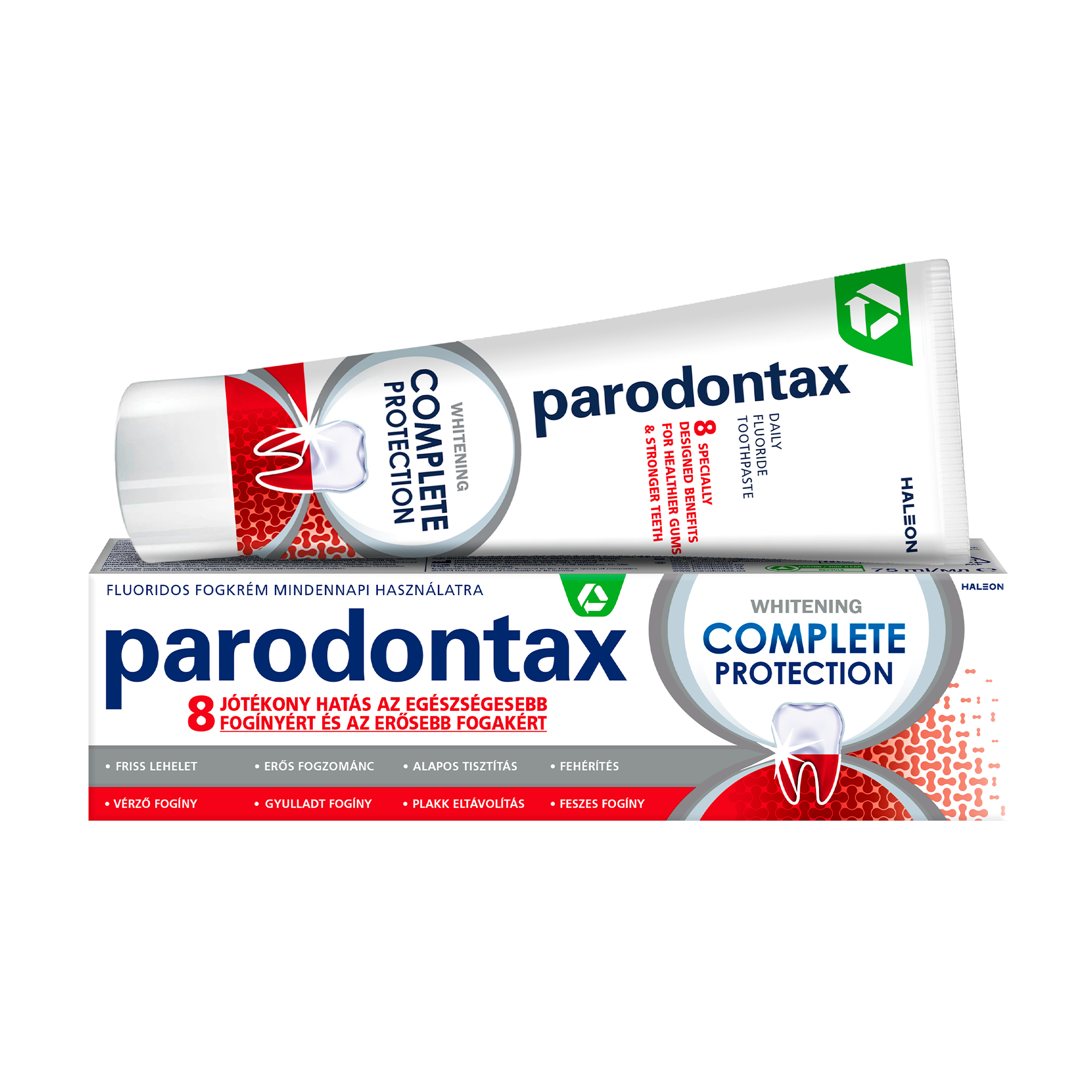 

Зубна паста Parodontax Комплексний захист + відбілювання, 75 мл