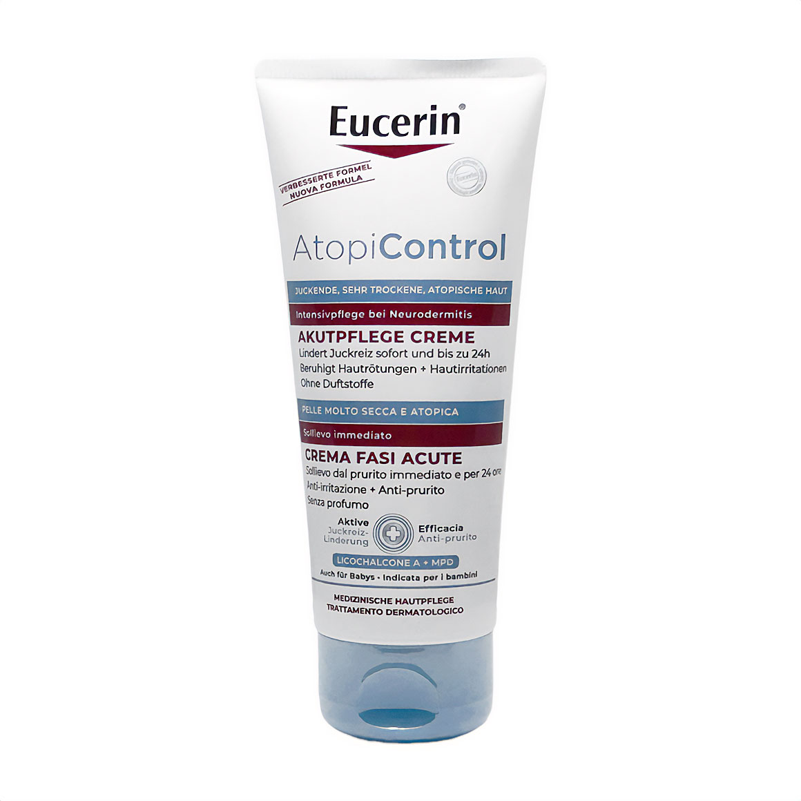 

Уцінка! Заспокійливий крем для обличчя Eucerin AtopiControl для атопічної шкіри, 100 мл