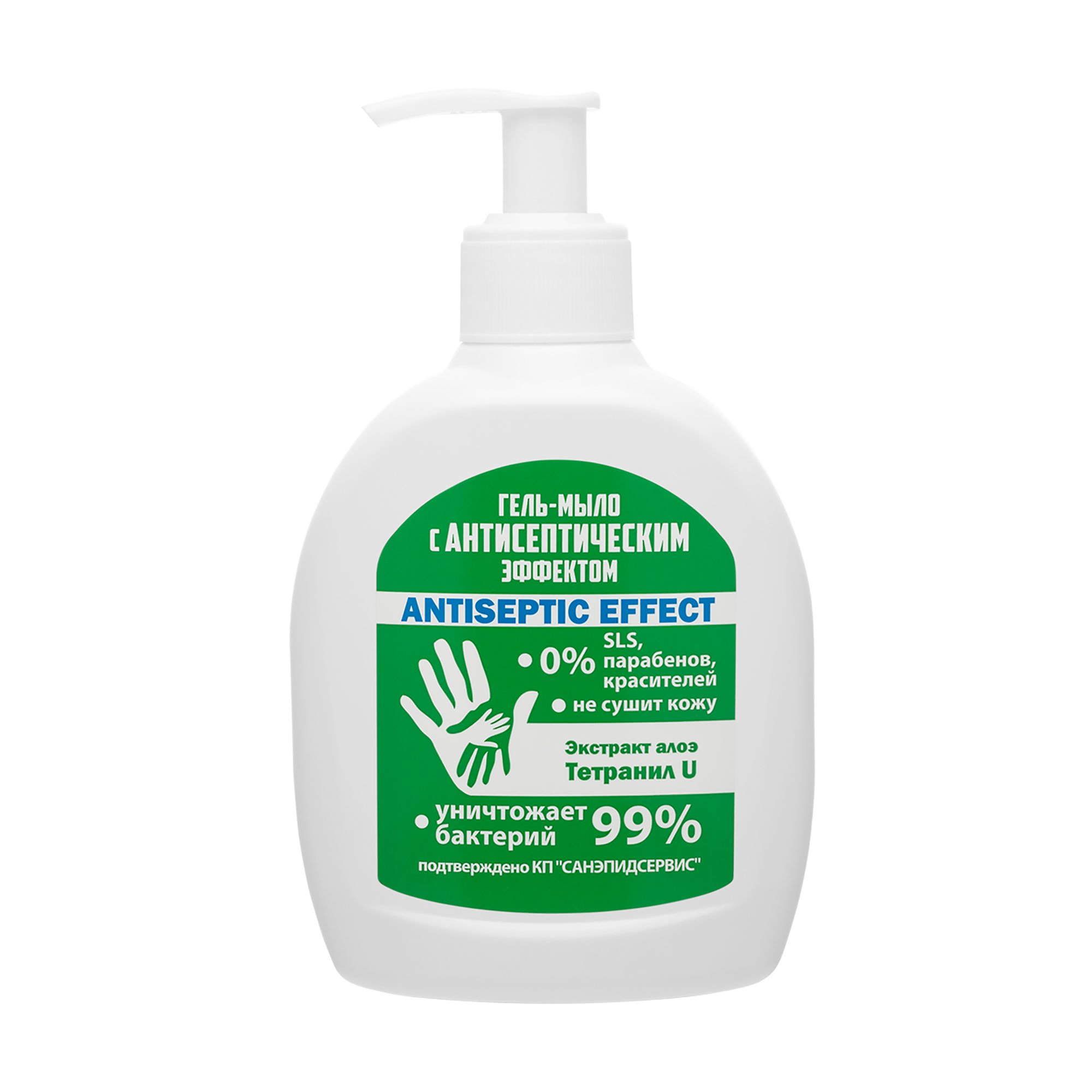 

Уцінка! Гель-мило з антисептичним ефектом Аромат з екстрактом алое, 300 мл