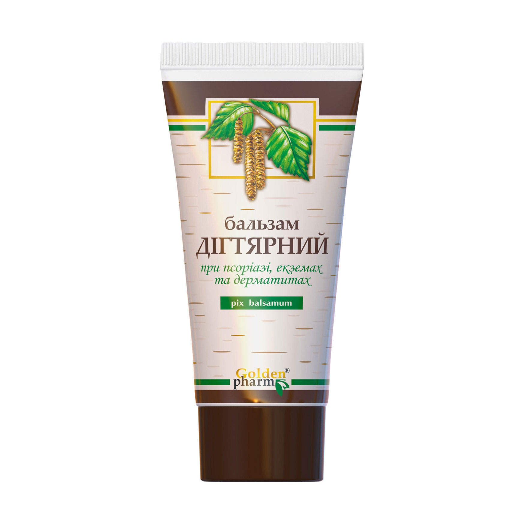 

Бальзам для обличчя Golden Pharm Дегтярний, 50 мл