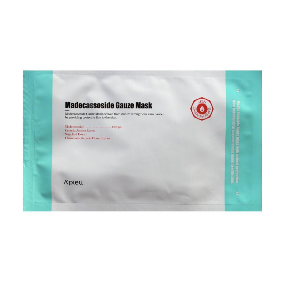 

Марлева тканинна маска для обличчя A'pieu Madecassoside Gauze Mask з мадекасосидом, 25 г