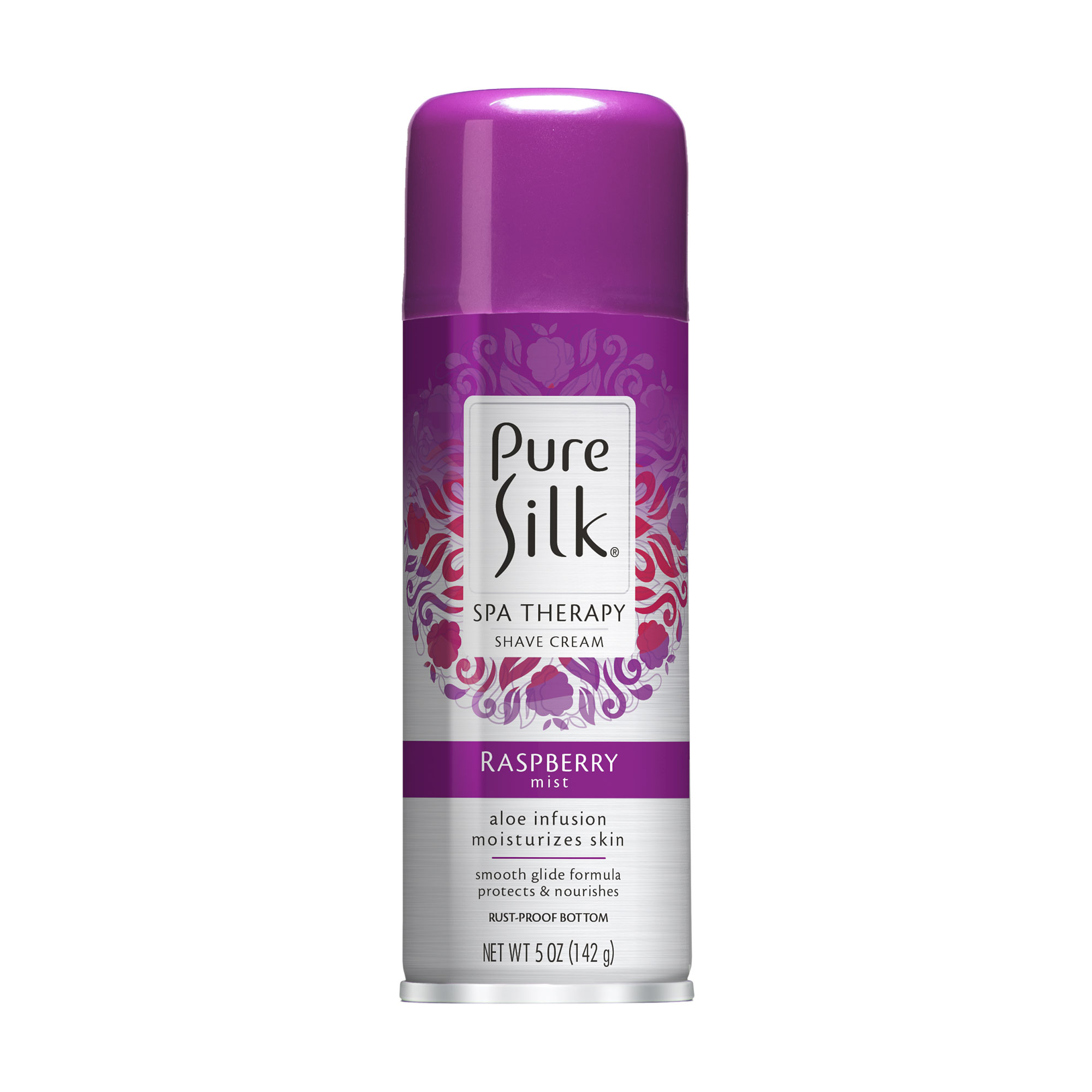 

Жіноча крем-піна для гоління Pure Silk Spa Therapy Raspberry Mist, 142 г