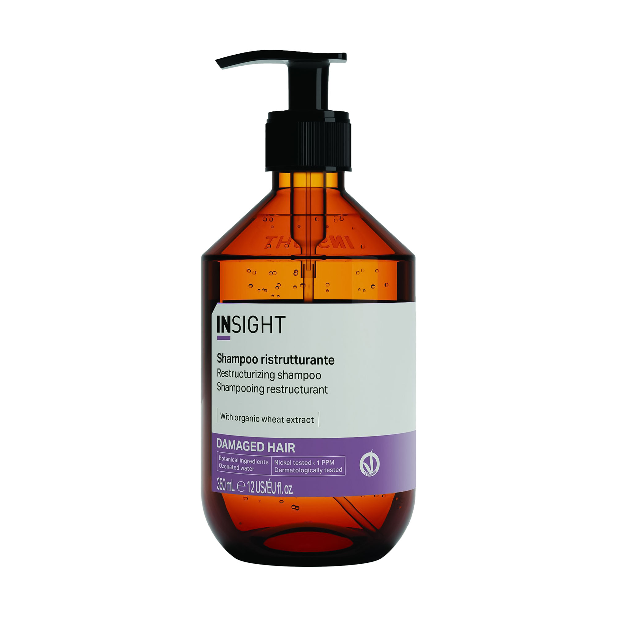 

Уцінка! Відновлювальний шампунь Insight Damaged Hair Restructurizing Shampoo для пошкодженого волосся, 350 мл