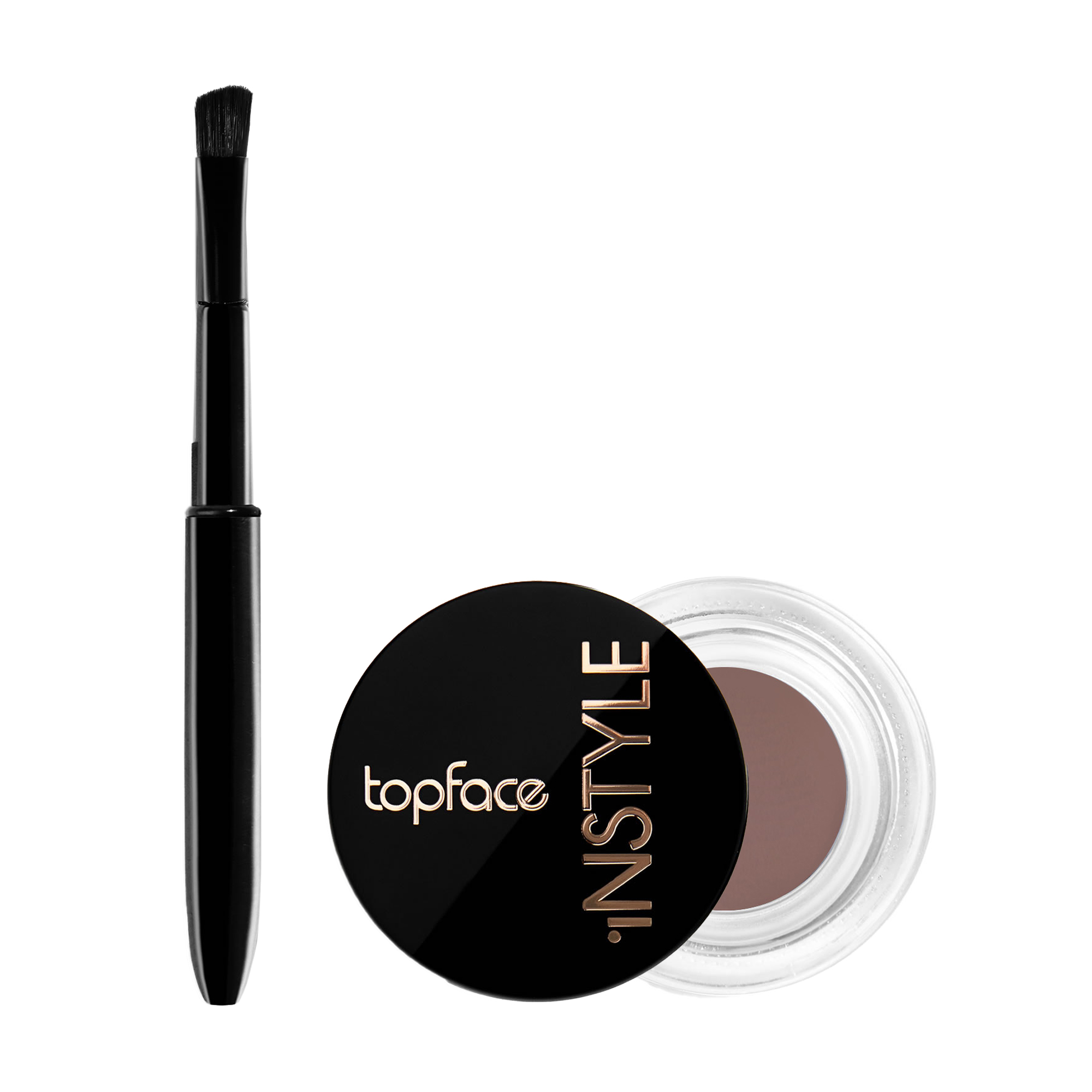

Підводка гелева для очей TopFace Instyle Gel Eyeliner, 02 Rose Brown, 3.5 г
