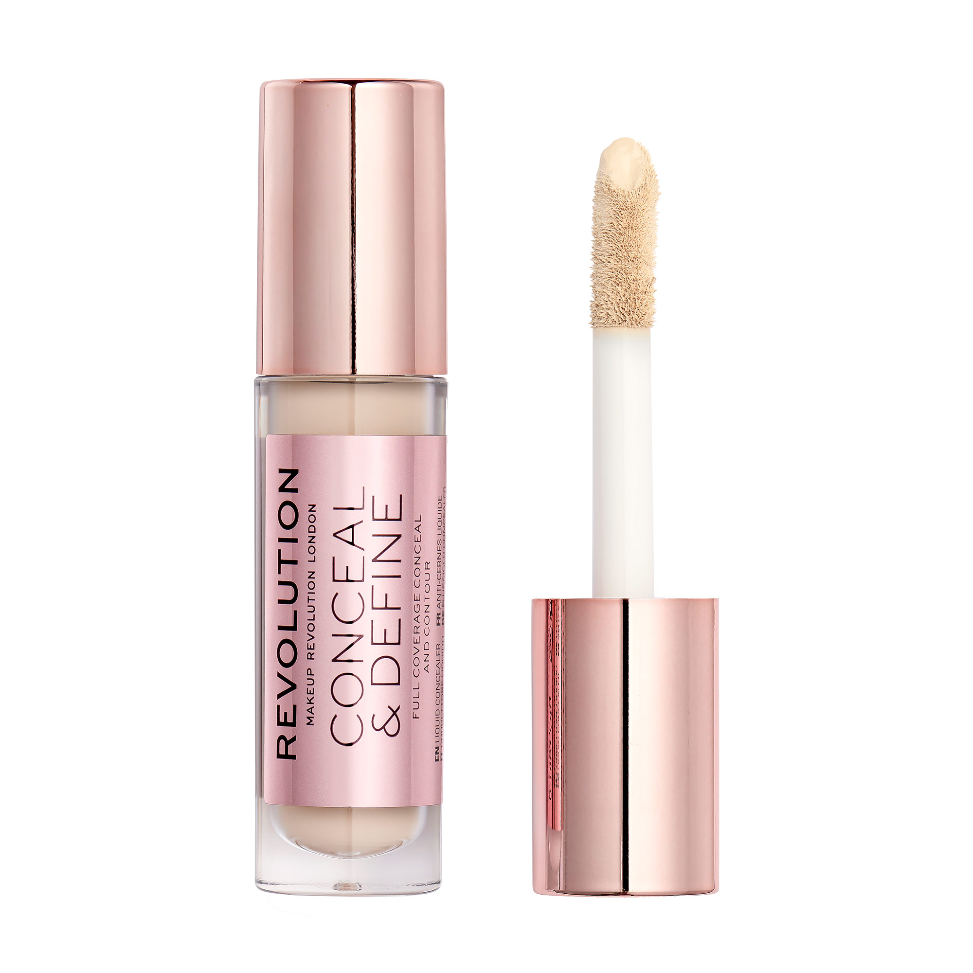 

Рідкий консилер для обличчя Makeup Revolution Conceal & Define Concealer C1, 4 г