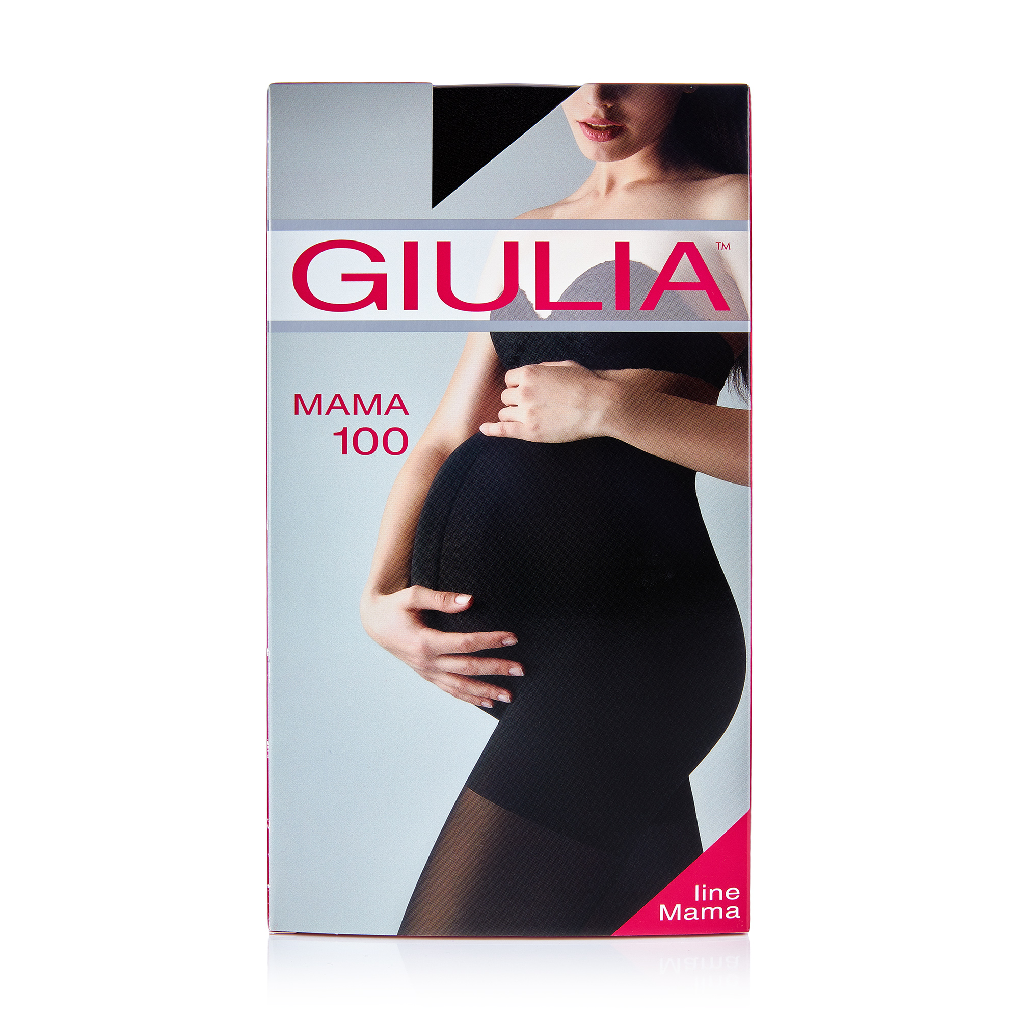 

Колготки жіночі Giulia Mama для вагітних, 100 DEN, Caffe, розмір 2