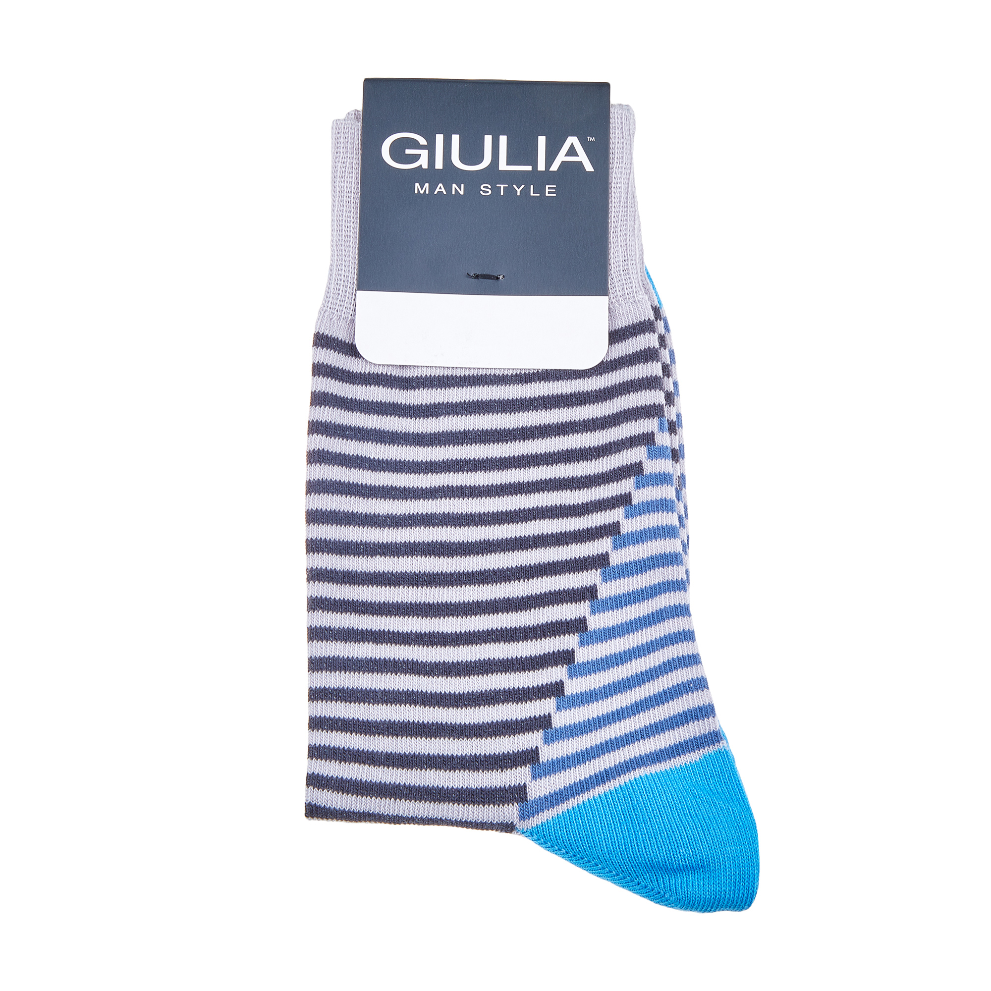 

Шкарпетки чоловічі Giulia Man Style MS3C-008 (MSL-008 Calzino) Moonlight Blue, розмір 39-42