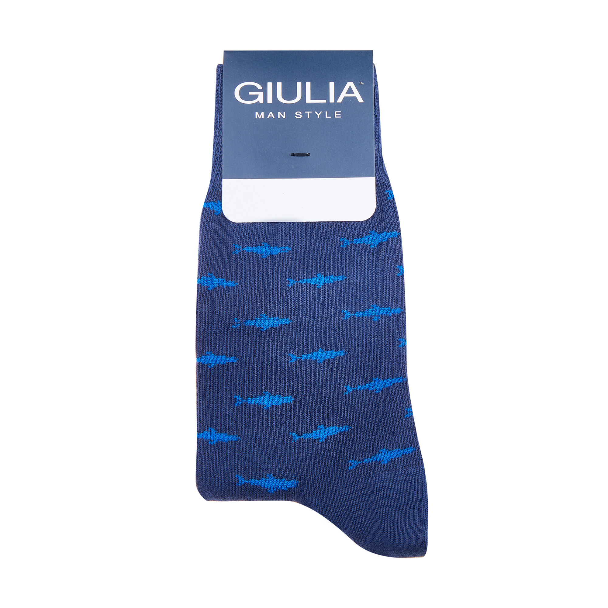 

Шкарпетки чоловічі Giulia Man Style MS3C-009 (MSL-009 Calzino) Dark Denim, розмір 39-42