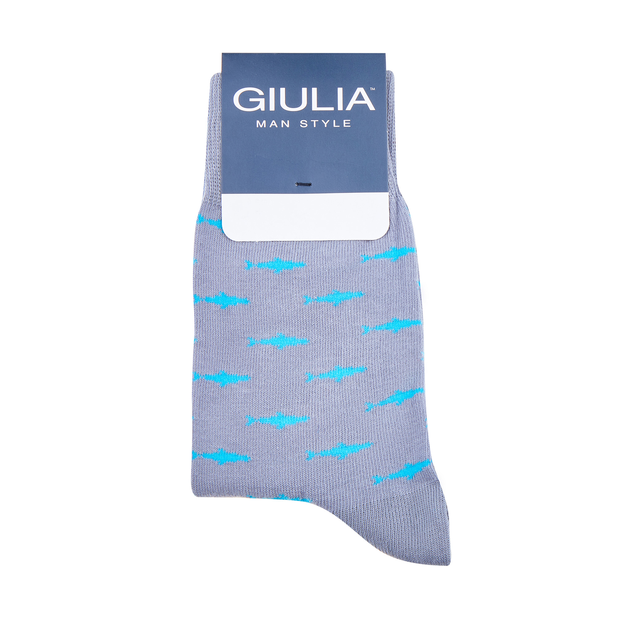 

Шкарпетки чоловічі Giulia Man Style MS3C-009 (MSL-009 Calzino) Fumo, розмір 43-46