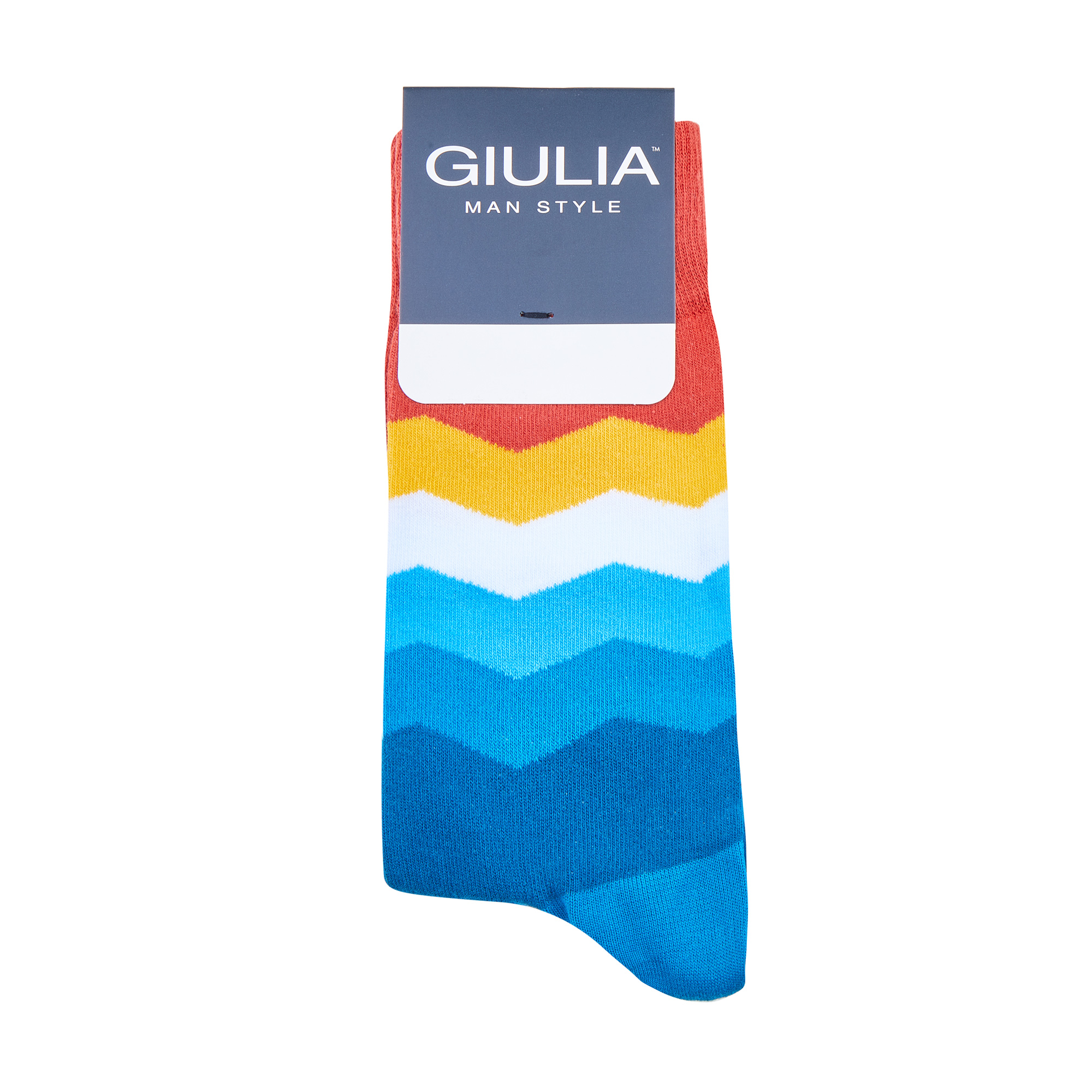

Шкарпетки чоловічі Giulia Man Style MSL-016, Blue, розмір 39-42