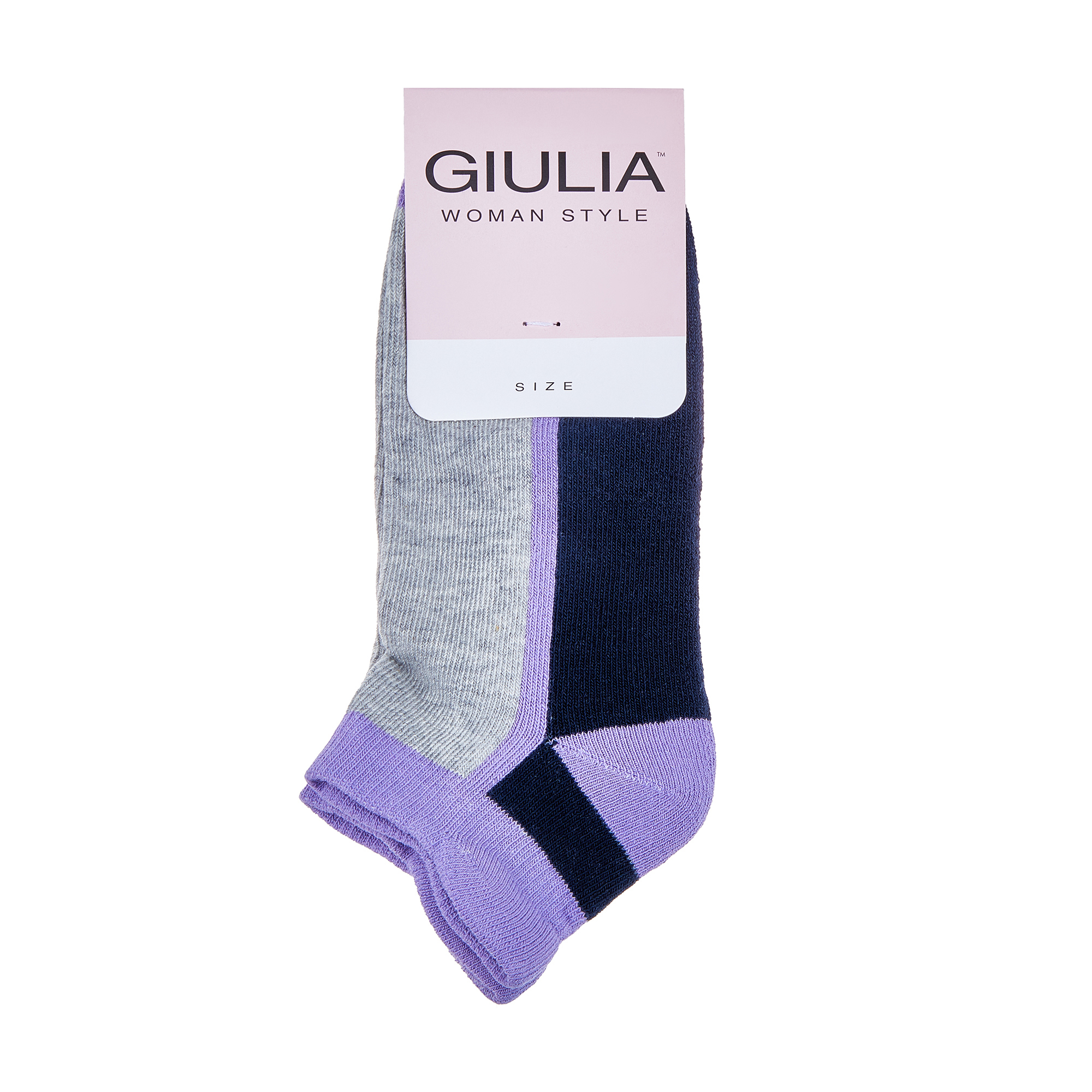 

Шкарпетки жіночі Giulia WS1C/SpTe-001 -(WS Sport-01 Calzino) Lavander, розмір 36-38
