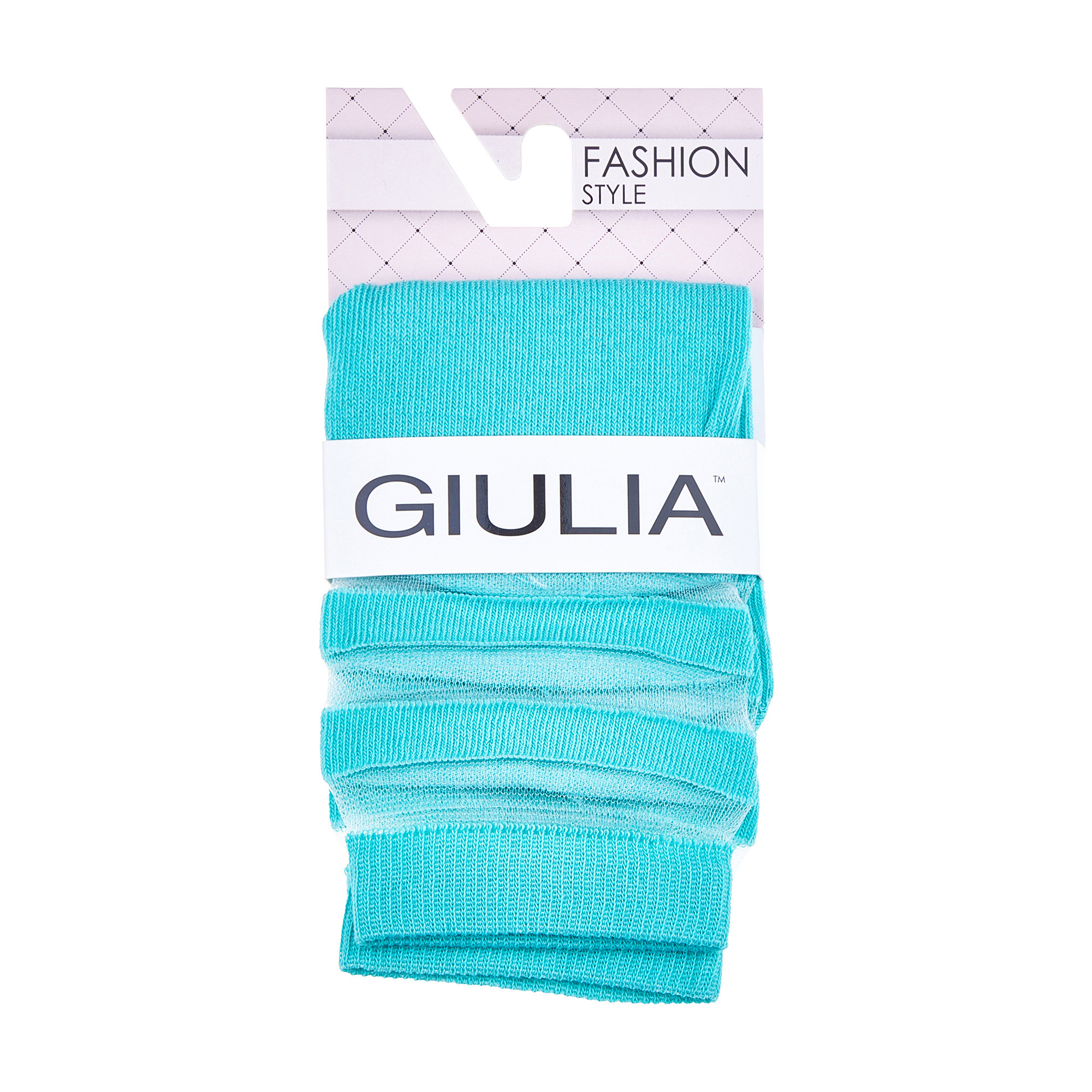 

Шкарпетки жіночі фантазійні Giulia WS2C/Mn-017 -(WSM-017 Calzino) Mint, розмір 36-38